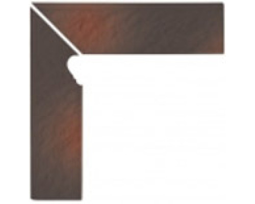 Shadow brown cokol schodowy 3-d LEWY 30x8 10шт