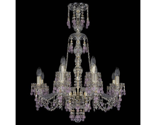 Подвесная люстра Bohemia Art Classic 11.24 11.24.8+4.220.XL-81.Gd.V7010
