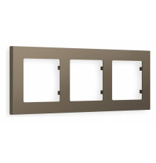 Рамка на 3 поста Ambrella Volt Techno AF220633