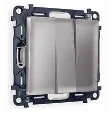 Выключатель трехклавишный без рамки Ambrella Volt Quant MA505010