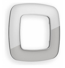 Рамка на 1 пост Ambrella Volt Radian Стекло органическое OF320401