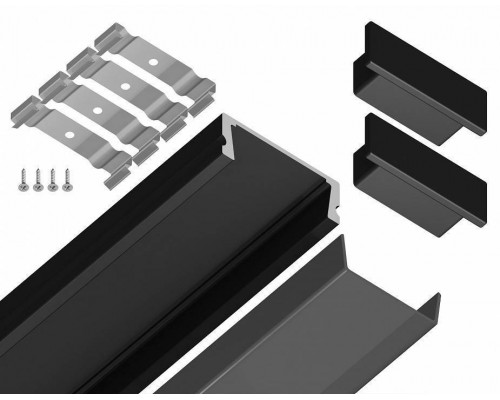 Профиль накладной Ambrella Light GP GP1700BK/BK