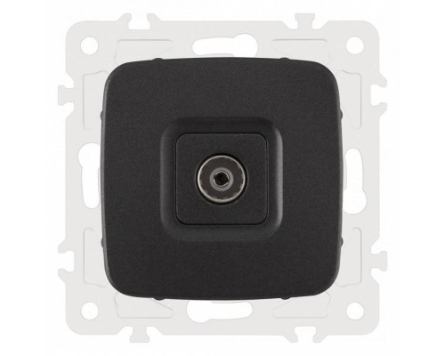 ТВ-розетка без рамки Arte Milano am-205 205.43-1.black