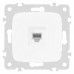 Розетка телефонная RJ-11 без рамки Arte Milano am-205 205.51-1.white