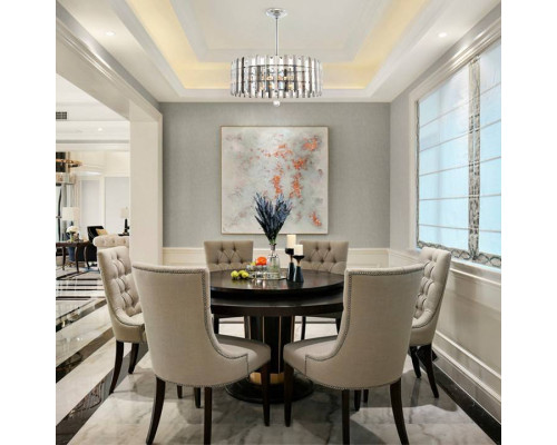 Люстра на штанге Arte Milano Sorrento-1409 хром 371409/8/350/570 CR