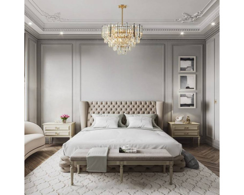 Люстра на штанге Arte Milano Sorrento-4409 золото 374409/9/300/570 GD