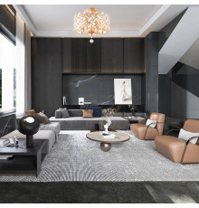 Люстра на штанге Arte Milano Sorrento 377019/5/50/390 GD