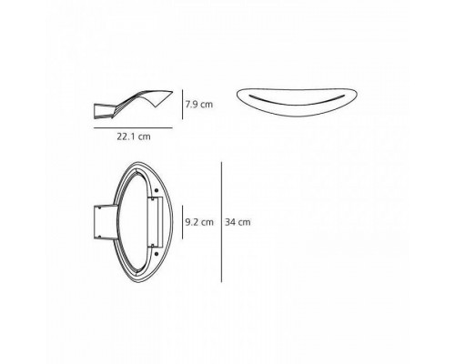 Накладной светильник Artemide  0916030A