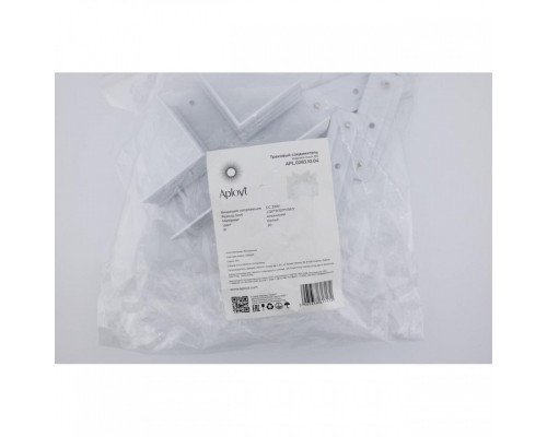 Соединитель X-образный для треков Aployt Magnetic track 220 APL.0283.10.04