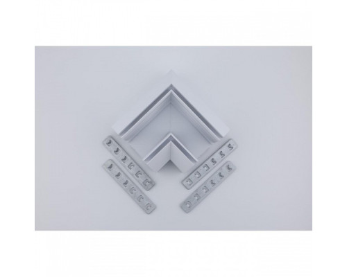 Соединитель угловой L-образный для треков встраиваемых Aployt Magnetic track 220 APL.0284.10.04