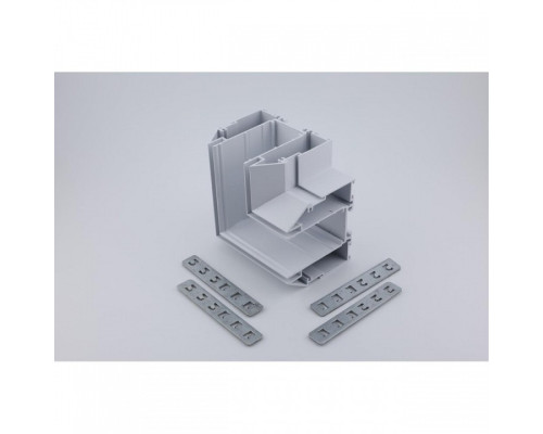 Соединитель угловой L-образный для треков встраиваемых Aployt Magnetic track 220 APL.0284.10.04