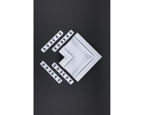 Соединитель угловой L-образный для треков встраиваемых Aployt Magnetic track 220 APL.0284.10.04