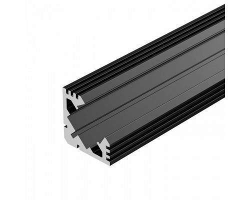 Профиль накладной угловой внутренний Arlight PDS45-T-2000 ANOD Black 015033