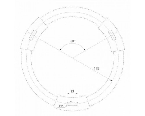 Накладной светильник Arlight RONDO 034812