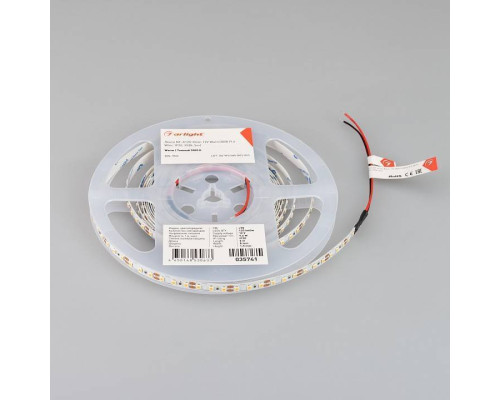 Светодиодная лента Arlight RT-A120-8mm 24V White6000 9.6 Вт/м IP20 035741