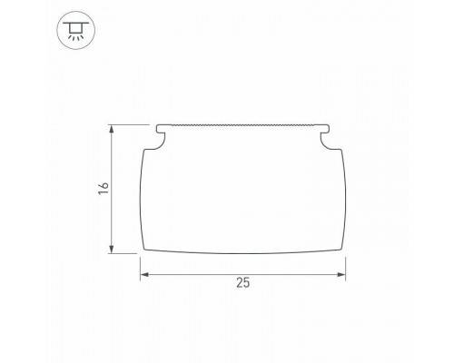 Рассеиватель Arlight SL-LINE 041797