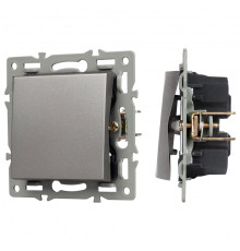 Выключатель перекрестный одноклавишный без рамки Arlight SWT 043720
