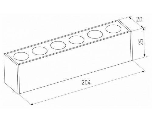 Встраиваемый светильник Arlight MAG-25 046323