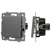 Выключатель самовозвратный одноклавишный без рамки Arlight SWT 049881