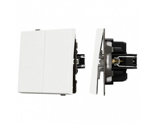 Выключатель двухклавишный без рамки Arlight SWT 054547