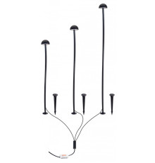 Наземный низкий светильник Arte Lamp MOTUS A1081PA-3BK