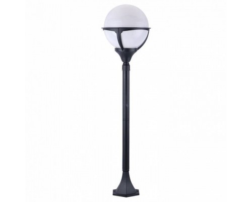 Наземный высокий светильник Arte Lamp Monaco A1496PA-1BK