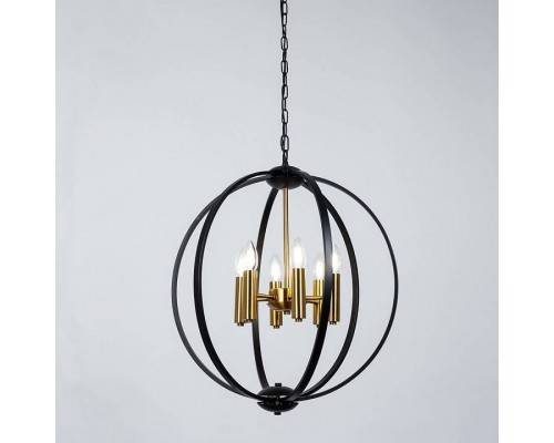 Подвесная люстра Arte Lamp Castula A7013SP-6BK