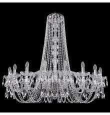 Подвесная люстра Bohemia Ivele Crystal 1402 1402/18/400/h-105/Ni