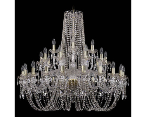 Подвесная люстра Bohemia Ivele Crystal 1402 1402/20+10+5/360/G