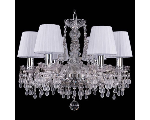 Подвесная люстра Bohemia Ivele Crystal 1410 1410/6/160/Ni/V0300/SH2