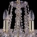 Подвесная люстра Bohemia Ivele Crystal 1413 1413/8/165/G