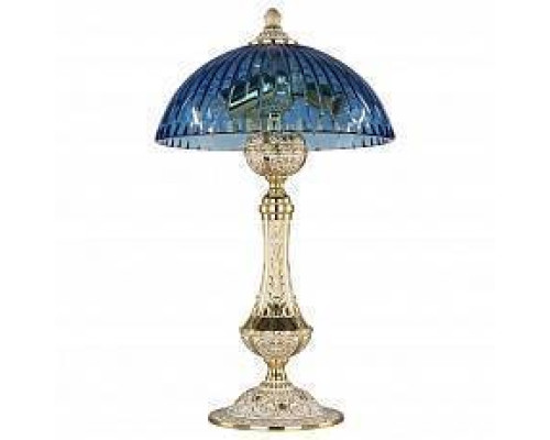 Настольная лампа Bohemia Ivele Crystal 7100 71100L/25 GW Aquamarine/H-1K