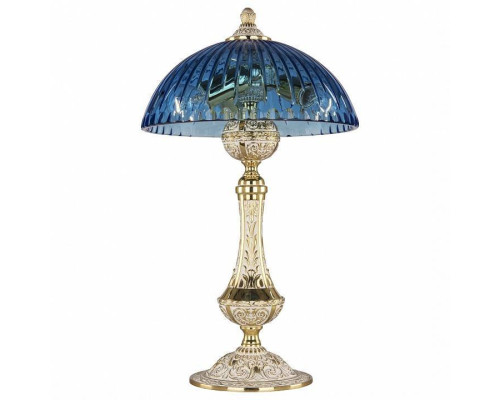 Настольная лампа Bohemia Ivele Crystal 7100 71100L/25 GW Aquamarine/H-1K