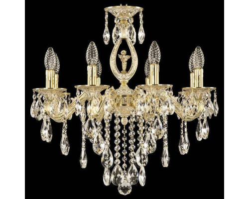 Подвесная люстра Bohemia Ivele Crystal 7102 71402/8/175 B GW FA10S