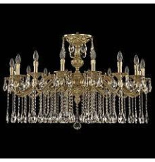 Подвесная люстра Bohemia Ivele Crystal 7202 72202/16/360 A G