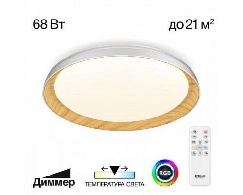 Накладной светильник Citilux MEGA CL752452G