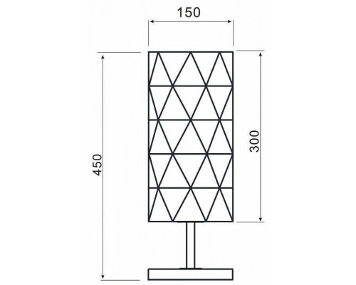 Настольная лампа декоративная Deko-Light Asterope linear 346004