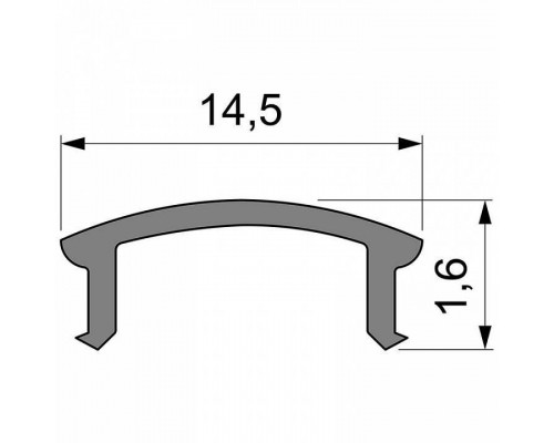 Профиль накладной Deko-Light F-01-10 983510