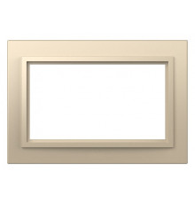 Рамка для двойной розетки Elbi Eleсtriс Zena 608-012500-907