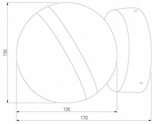 Светильник на штанге Elektrostandard Globo a060760