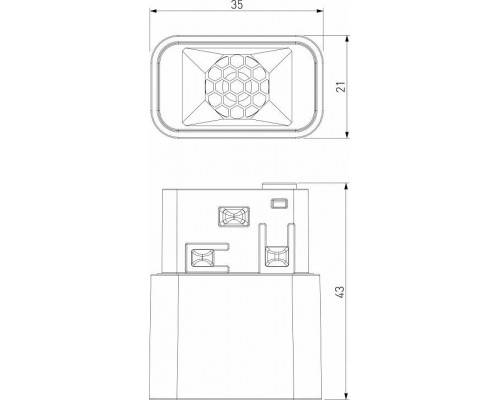 Встраиваемый светильник Elektrostandard Slim Magnetic a062807