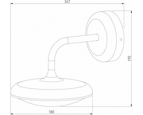 Светильник на штанге Elektrostandard Portal a063025