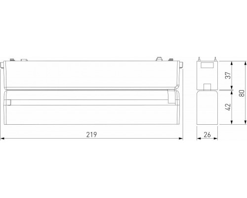 Накладной светильник Elektrostandard Flat Magnetic a063710