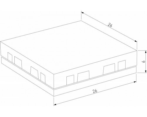 Соединитель X-образный для треков накладных Elektrostandard Flat Magnetic a063738