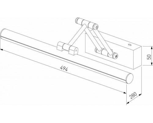 Подсветка для картины Elektrostandard Monza a064137