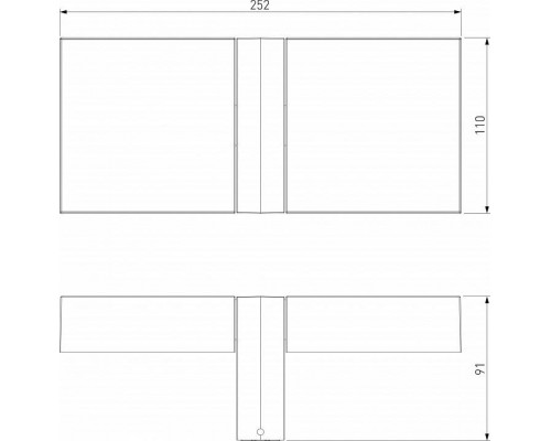 Светильник на штанге Elektrostandard Twin a064384