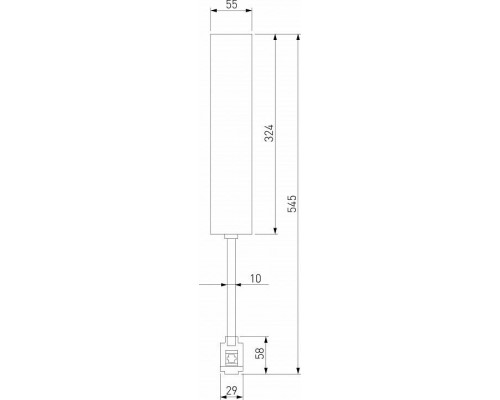 Основание на штанге Elektrostandard Esthetic Magnetic a065442