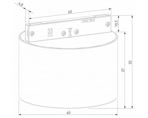 Накладной светильник Elektrostandard Mini Magnetic a067278