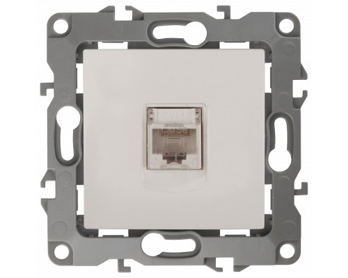 Розетка Ethernet RJ-45 без рамки Эра Эра 12 12-3107-02