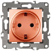 Розетка с заземлением, без рамки Эра Эра 12 12-2101-14